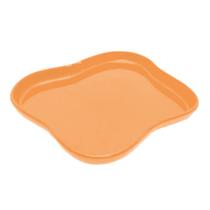 Bandeja Orgânica - 18x14,5 cm - Papaya- 1 Unidade - 1 unidade - Só Boleiras - Rizzo Bandeja Orgânica - 18x14,5 cm - Papaya- 1 Unidade - 1 unidade - Só Boleiras - Rizzo