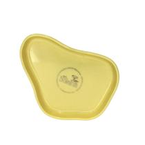Bandeja Orgânica Amarelo Butter 13cm Un - Sóboleiras