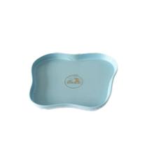 Bandeja Orgânica Azul Bebê 18cm Un - Sóboleiras