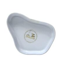 Bandeja Orgânica Branco 13cm - Só Boleiras