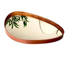 Bandeja Orgânica Espelhada material ecológico Decorativa Modelos Variados Decorativa