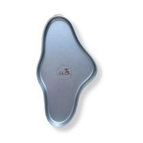 Bandeja Orgânica Prata Premium 25cm Un - Sóboleiras Bandeja Orgânica Prata Premium 25cm Un - Sóboleiras