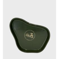Bandeja Orgânica Verde Musgo 13cm - Só Boleiras