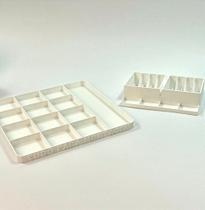 Bandeja Organizadora com 13 Divisórias e Suporte para Alicates - Kit Completo Bandeja Organizadora com 13 Divisórias e Suporte para Alicates - Kit Completo