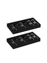 Bandeja Organizadora de Lentes Ausalivan para Múltiples Gafas Negra