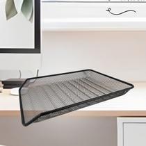 BANDEJA ORGANIZADORA DE MESA ESCRITÓRIO PAPEL A4 DOCUMENTOS PRETA, Bandeja porta papel, caixa correspondencia, bandeja escritório, bandeja aramada BANDEJA ORGANIZADORA DE MESA ESCRITÓRIO PAPEL A4 DOCUMENTOS PRETA, Bandeja porta papel, caixa correspondencia, bandeja escritório, bandeja aramada