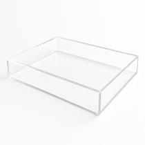 Bandeja Organizadora em Acrílico 4mm - 20x25cm Transparente e Resistente Bandeja Organizadora em Acrílico 4mm - 20x25cm Transparente e Resistente