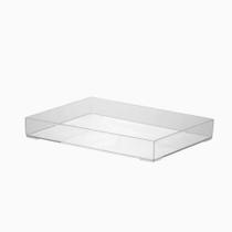 Bandeja Organizadora Em Acrilico Cristal 18x10cm 2mm Cia Laser Bandeja Organizadora Em Acrilico Cristal 18x10cm 2mm Cia Laser