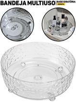 Bandeja Organizadora Giratório 23 Cm Armário Cozinha Bancada P/ Maquiagem Tempero Bandeja Organizadora Giratório 23 Cm Armário Cozinha Bancada P/ Maquiagem Tempero
