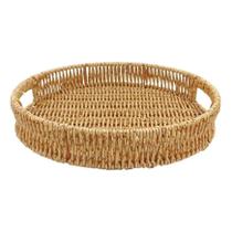 Bandeja Organizadora Redonda Vime Para Servir Café Temperos Bandeja Organizadora Redonda Vime Para Servir Café Temperos