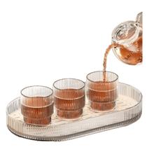 Bandeja Organizadora Transparente em Acrilico Luxo 31cm