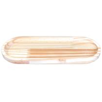 Bandeja oval de pinus para kit higiene bebê 2 e 3 peças