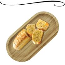 Bandeja Oval Ecokitchen Bambu Resistente Churrasco Cozinha Bandeja Oval Ecokitchen Bambu Resistente Churrasco Cozinha