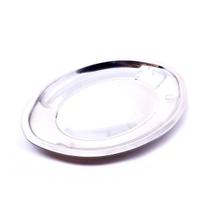 Bandeja Oval Ferro Polido 31Cm