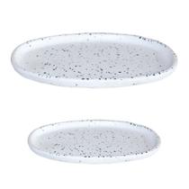 Bandeja Para Banheiro Bandeja Decorativa Oval Grande Peônia Artesanal De Cimento Com Granilite Bandeja Para Banheiro Bandeja Decorativa Oval Grande Peônia Artesanal De Cimento Com Granilite