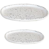 Bandeja Para Banheiro Bandeja Decorativa Oval Pequena Peônia Artesanal De Cimento Com Granilite Bandeja Para Banheiro Bandeja Decorativa Oval Pequena Peônia Artesanal De Cimento Com Granilite