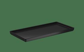 Bandeja Para Banheiro Coza Splash 27 x 13 x 1,5 cm Preto