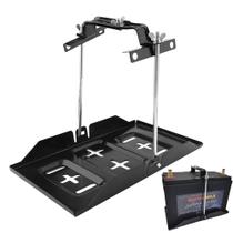 Bandeja para bateria THEPRO com suporte ajustável em aço 27 x 34 cm