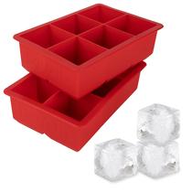 Bandeja para congelação Ice Mold Tovolo Large King Craft 2 Cubes x2