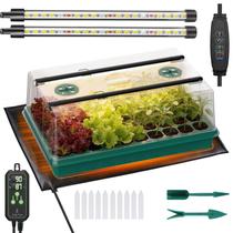 Bandeja para Germinar Sementes Adawook 60 Células Tapete Térmico Luz de Crescimento Bandeja para Germinar Sementes Adawook 60 Células Tapete Térmico Luz de Crescimento