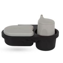 Bandeja para lanches Pram Silver Cross Beaker e lancheira de silicone Bandeja para lanches Pram Silver Cross Beaker e lancheira de silicone