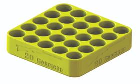 Bandeja Para Recarga 25 Cartuchos Calibre 20 Impressão 3d Bandeja Para Recarga 25 Cartuchos Calibre 20 Impressão 3d