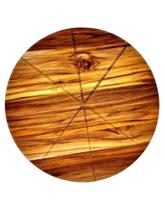 Bandeja Para Servir Pizza De 45 Cm De Madeira Teca Bandeja Para Servir Pizza De 45 Cm De Madeira Teca