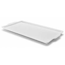 Bandeja para Servir Retangular Melamina Branca Bolos Buffet 35x18cm Restaurante Haus Concept Bandeja para Servir Retangular Melamina Branca Bolos Buffet 35x18cm Restaurante Haus Concept