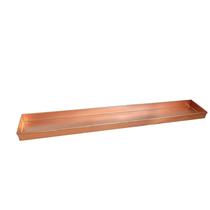Bandeja para Vasos Benzara de Metal Retangular Cobre 74 cm Bandeja para Vasos Benzara de Metal Retangular Cobre 74 cm