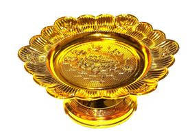 Bandeja pequena Cesta Decoração De Café Jantar Santa Ceia dourada Bandeja pequena Cesta Decoração De Café Jantar Santa Ceia dourada