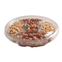 Bandeja Petisqueira 4Div Cristal C/10 Unidades