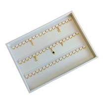 Bandeja Pingente c/3 tiras de argola 21x29x2 - Offwhite Bandeja Pingente c/3 tiras de argola 21x29x2 - Offwhite