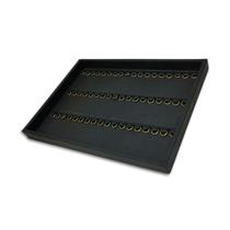 Bandeja Pingente c/3 tiras de argola 21x29x2 - PRETA