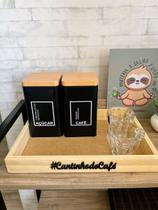 Bandeja pinus aplique cantinho do café Bandeja pinus aplique cantinho do café