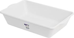 Bandeja Plástica 20 litros Branca 37x57x14cm - Terraplast