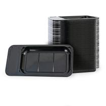 Bandeja Plástica com Aba Lateral 20x12 para Seladora a Vácuo Skinpack - 10 Unidades