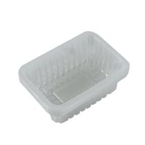 Bandeja Plástica Transparente 1050ml 20x14x6,5cm - 10 Unidades
