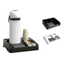 Bandeja Porta Café Mesa Portátil P/ 1 Garrafa Sachê E Copo Unitermi Bandeja Porta Café Mesa Portátil P/ 1 Garrafa Sachê E Copo Unitermi