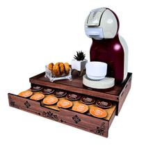 Bandeja Porta Cápsulas 41x30 Dolce Gusto Natural 24 Unidades