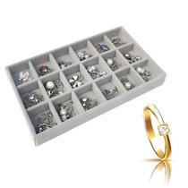 Bandeja Porta Joias Veludo Organizador Exibição 04 Modelos Bandeja Porta Joias Veludo Organizador Exibição 04 Modelos