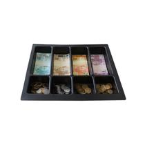 Bandeja Porta notas e moedas 33 x 29cm (4 divisórias) Bandeja Porta notas e moedas 33 x 29cm (4 divisórias)