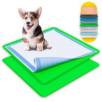 Bandeja porta-xixi para cães Skywin 61x61 cm com bordas levantadas Bandeja porta-xixi para cães Skywin 61x61 cm com bordas levantadas