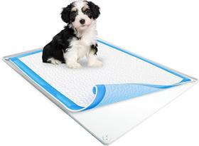 Bandeja porta-xixi para cães Skywin 76x91 cm de silicone antiderrame Bandeja porta-xixi para cães Skywin 76x91 cm de silicone antiderrame