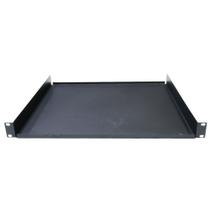 Bandeja Preta 1U x 400mm para Rack 19"