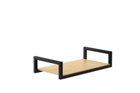 Bandeja Preta/Freijó 14X27 cm - Linha Frame Bandeja Preta/Freijó 14X27 cm - Linha Frame