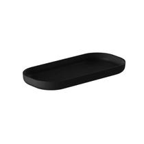 Bandeja Preta Mini Travessa Oval Bistro Cafeteria Sushibar Bandeja Preta Mini Travessa Oval Bistro Cafeteria Sushibar