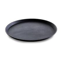 Bandeja Redonda Antiderrapante Para Garçom Plastica 40Cm