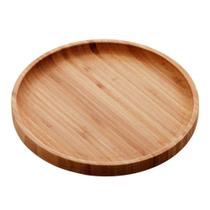 Bandeja redonda de bambu round 20cm - LILIAN GIFT