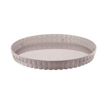 Bandeja Redonda De Servir 35,6 X 4 Cm - Tiffany - Taupe - Guzzini