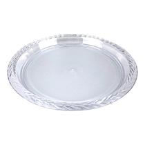 Bandeja Redonda Decorada Trança Para Servir Alimentos 16cm